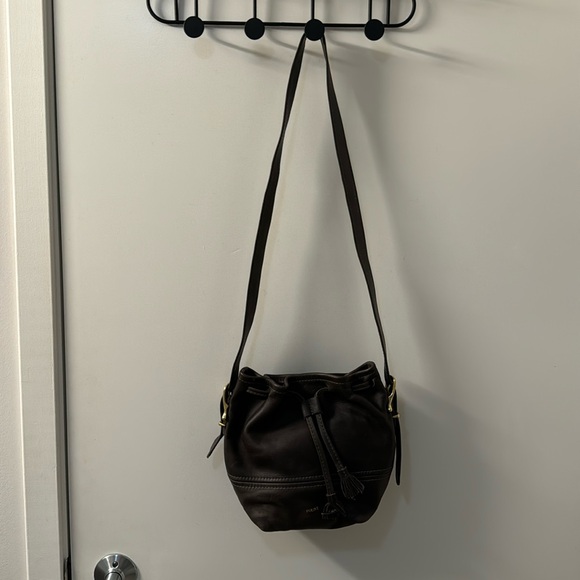 Fount Leather Bucket Bag, perfect condition - Picture 1 of 5